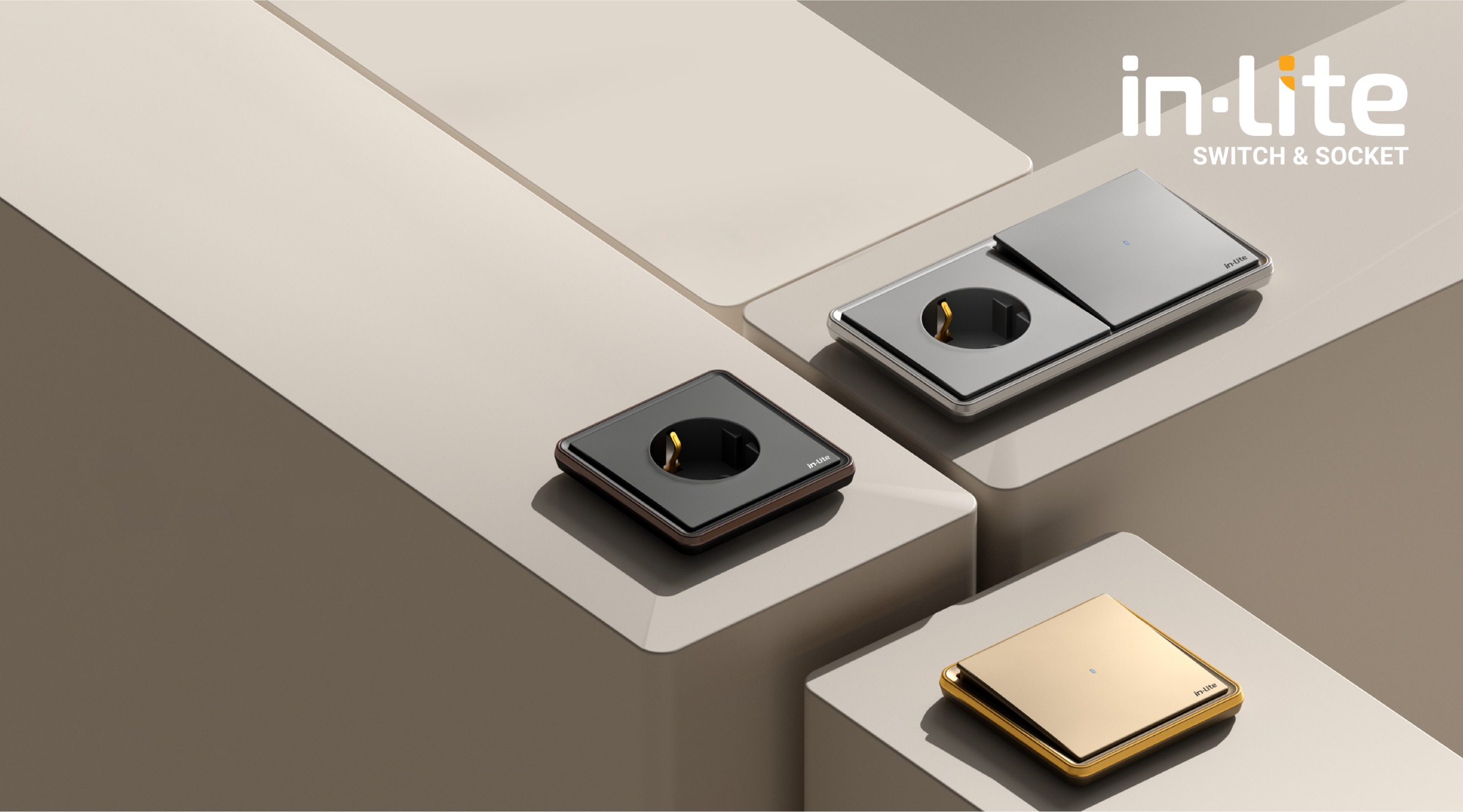 in-Lite Hadirkan Saklar & Soket untuk Melengkapi Solusi Pencahayaan